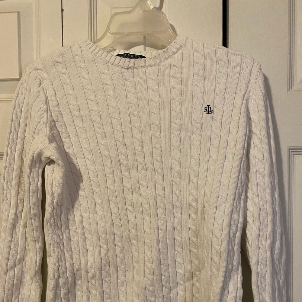 Various Ralph Lauren Cable Knit sweaters